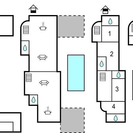 Сasa de vacaciones 6 Bedroom Awesome In *